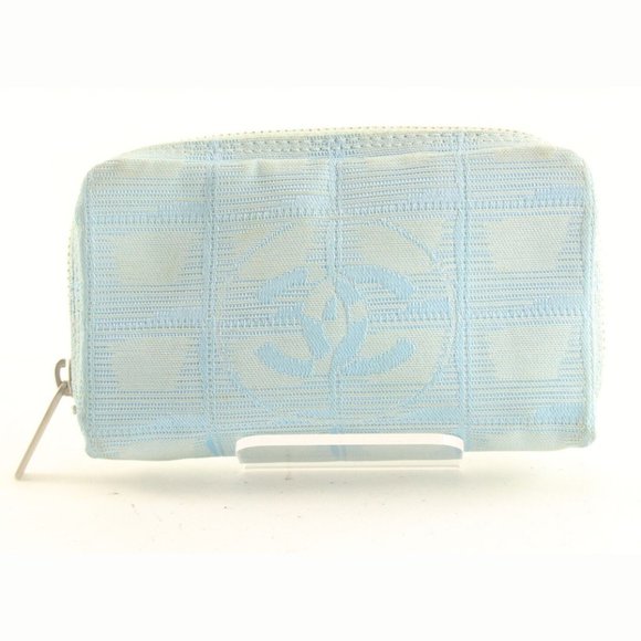 Chanel Blue CC Zip Pouch 3CC712K - Picture 1 of 12